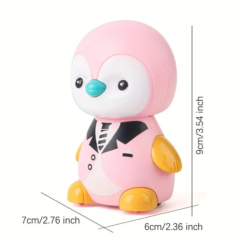 1Pc Press & Go Cute Shape Little Penguin