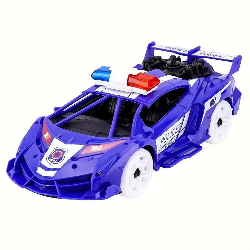 Electric Go Police Spray Universal Wheel Car