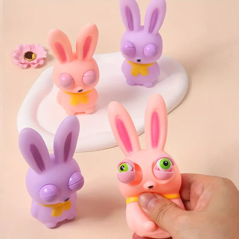 1Pc Squishy Rabbit Popping Eyes Toy
