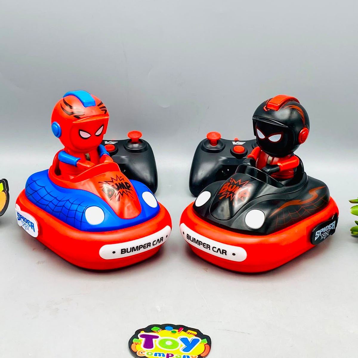 RC Two Player Spiderman Themed Bumper Car