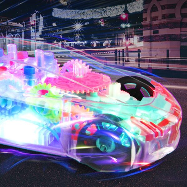 Electric Transparent Gear Concept Car With Light & Sound