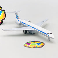 1Pc Diecast Mini Pullback Airplane Model