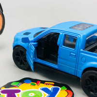 3Pcs Diecast Mini Pullback Pickup Models