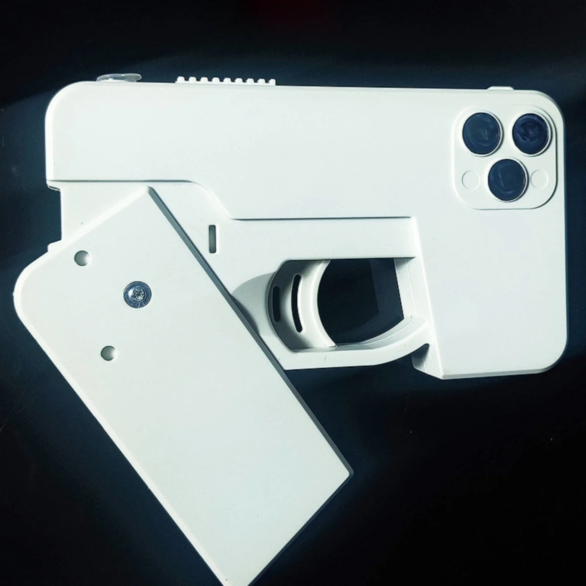 Manual Mini Foldable Iphone Water Gun Toy