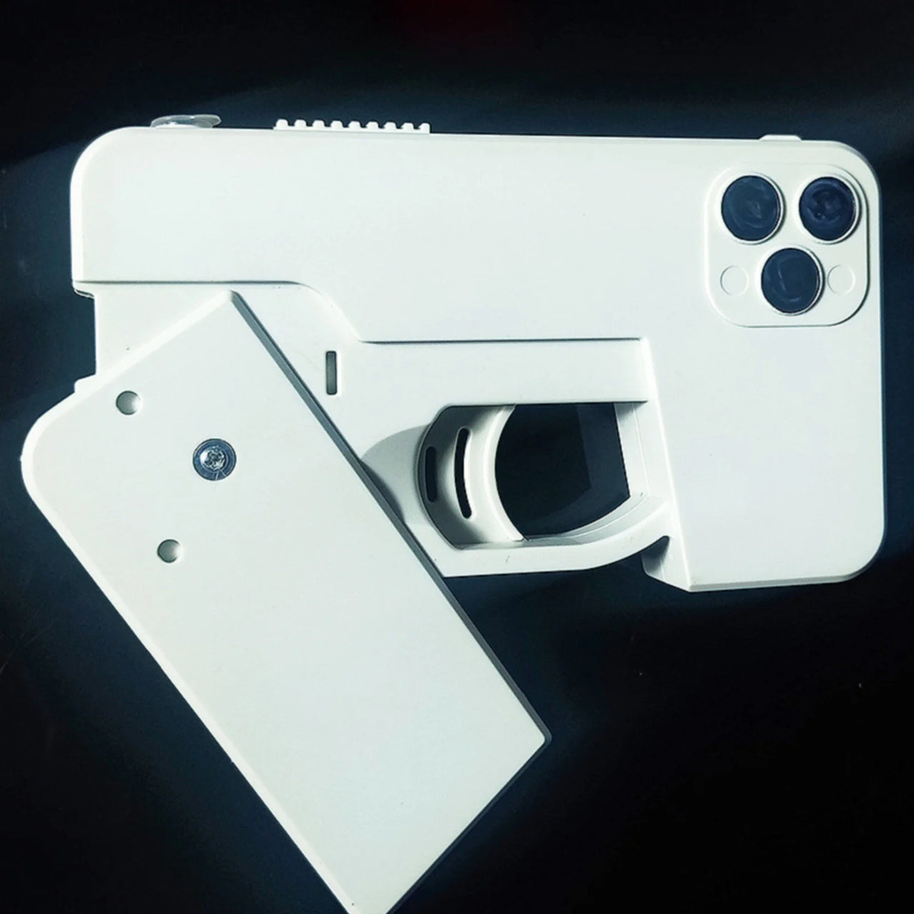 Manual Mini Foldable Iphone Water Gun Toy