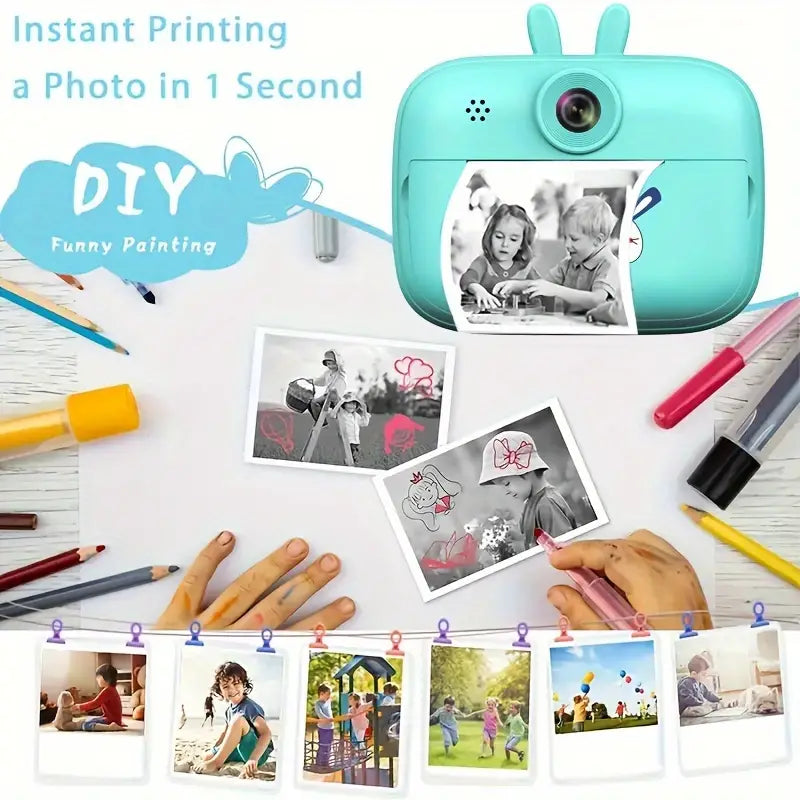 Kids Instant Digital Thermal Printing Camera