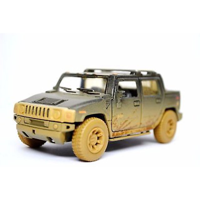 1:40 Kinsmart 2005 Hummer H2 SUT - Muddy Model