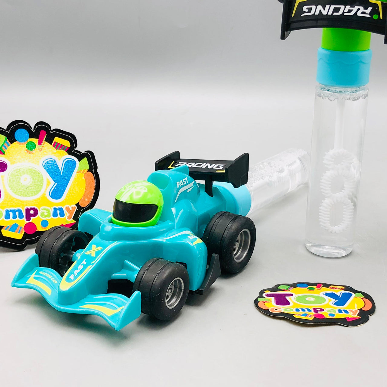 Kids Mini F1 Bubble Blowing Stick - 1Pc