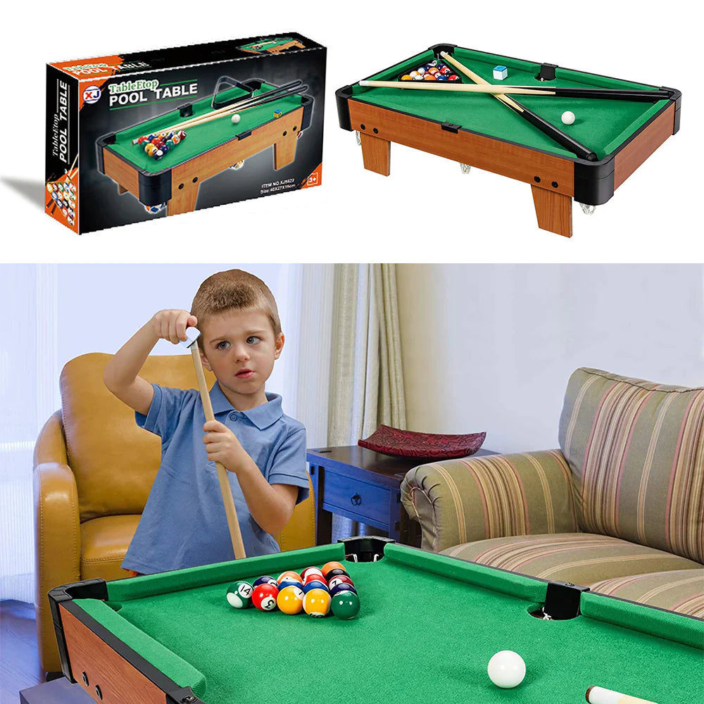 Table Top Mini Billiards Pool Table Game