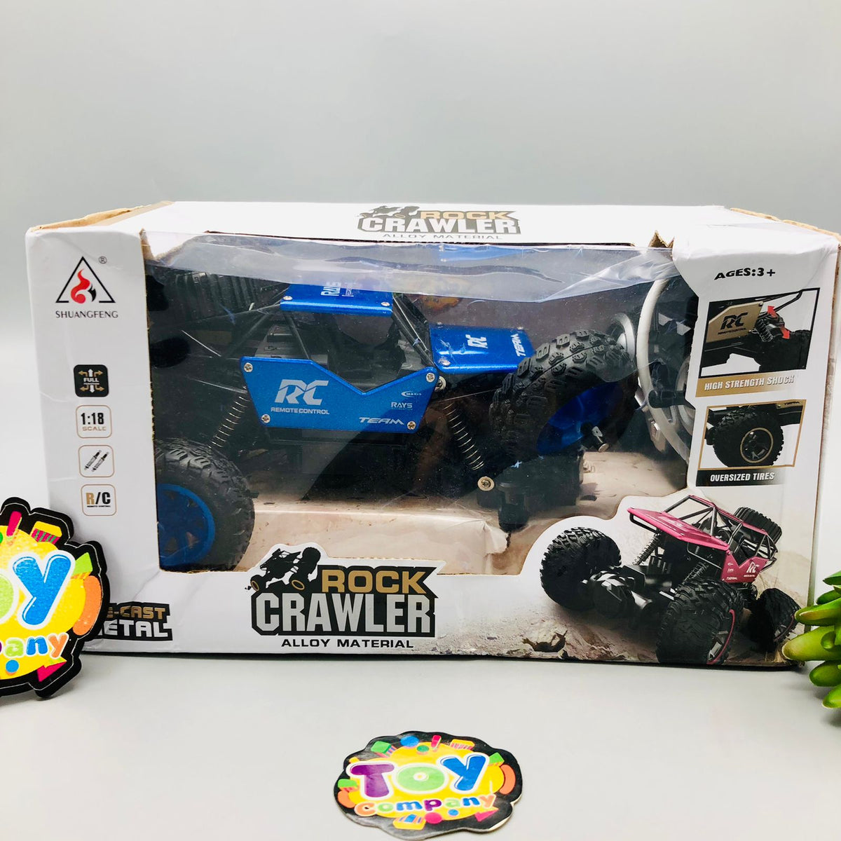 1:18 RC Alloy Rock Crawler Off-Road Vehicle - Minor Fault