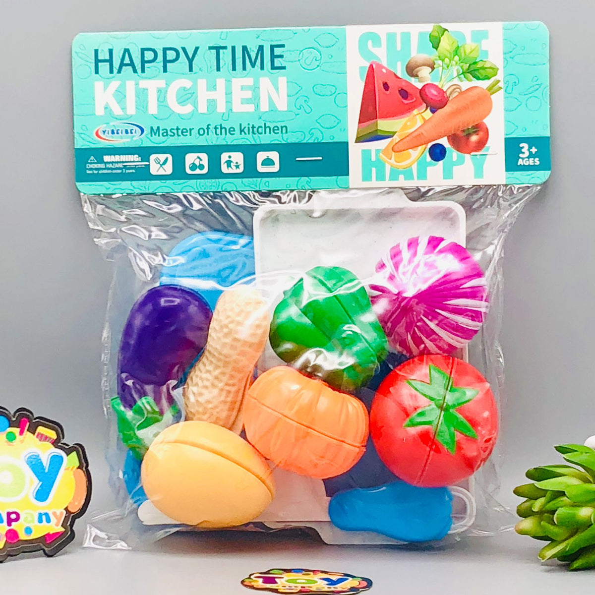11Pcs Pretend Play Vegetable Cutting Set