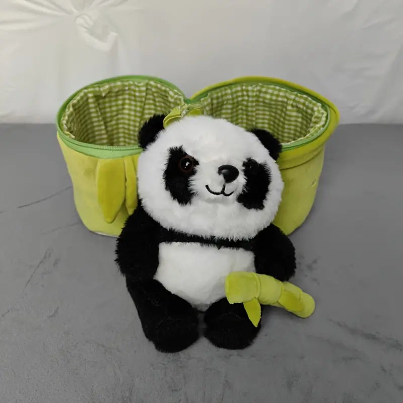 8* Inches Cute Stuff Bamboo Panda Pillow