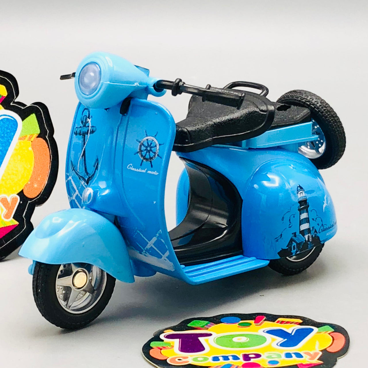 1:14 Diecast Pullback Vespa Model - 1Pc
