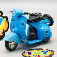 1:14 Diecast Pullback Vespa Model - 1Pc