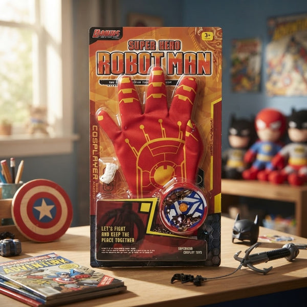 Ironman Cosplay Glove With Yoyo