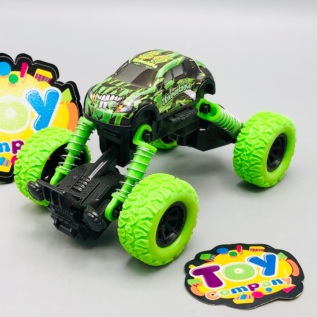 Mini Alloy Pullback Monster Off-Road Car - 1Pc