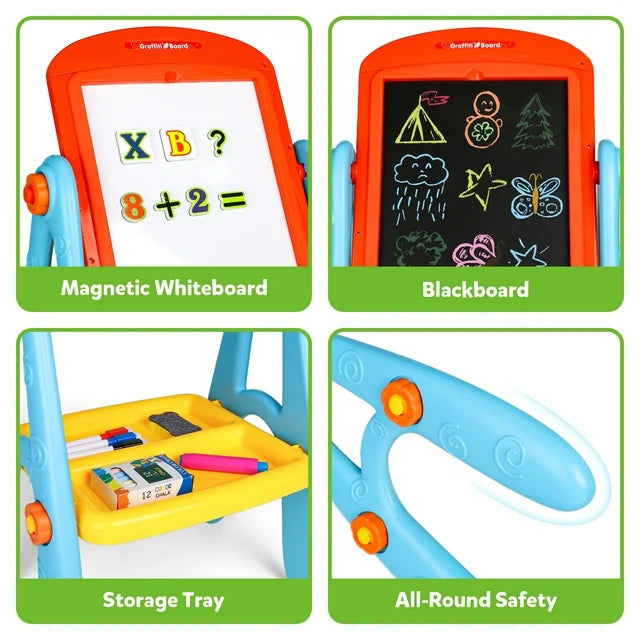 Multi-functional Child's Graffiti Board
