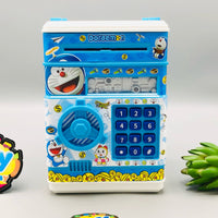 Doraemon Secret Code Lock Piggy Bank