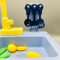 Electric Pretend Frozen Pumping Water Kitchen Sink