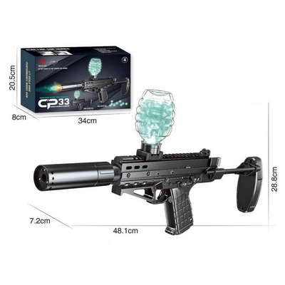 3in1 Electric Rechargeable CP33 Gel Blaster Shooting Gun