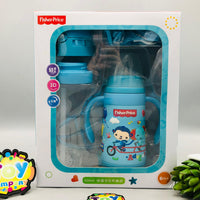 3in1 Fisher-Price Stainless Steel Baby Feeder & Water Bottle - Blue