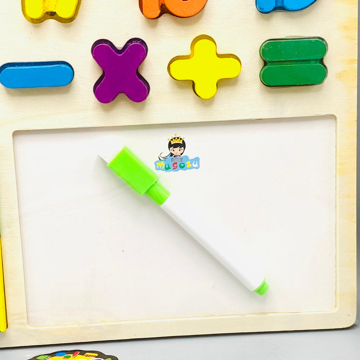 3in1 Wooden Numbers & White Board