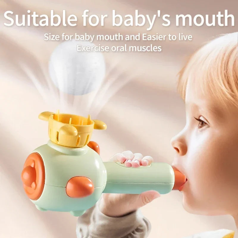 3in1 Kids Multifunctional Chick Themed Bubble Blowing Toy