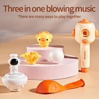 3in1 Kids Multi-functional Balloon Blowing Toy