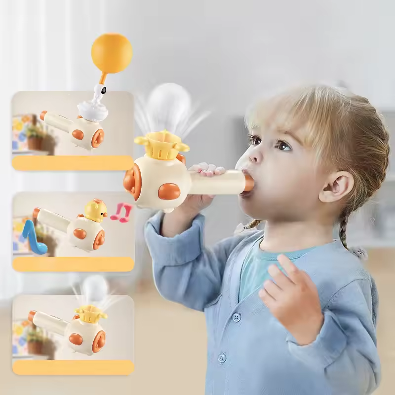 3in1 Kids Multi-functional Balloon Blowing Toy