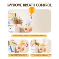 3in1 Kids Multi-functional Balloon Blowing Toy