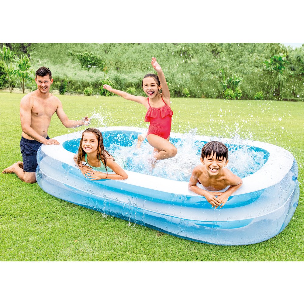 INTEX Swim Center Family Pool (103" L x 69" W x 22" H)