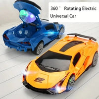 Automatic Cool Racing Car With Door Lights