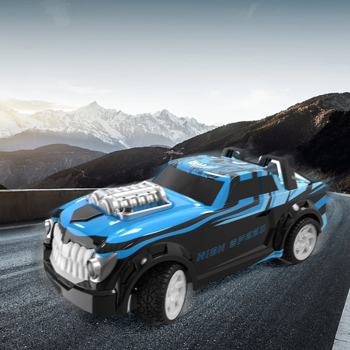 ABS 1:14 RC Ghost Skeleton Drift Car