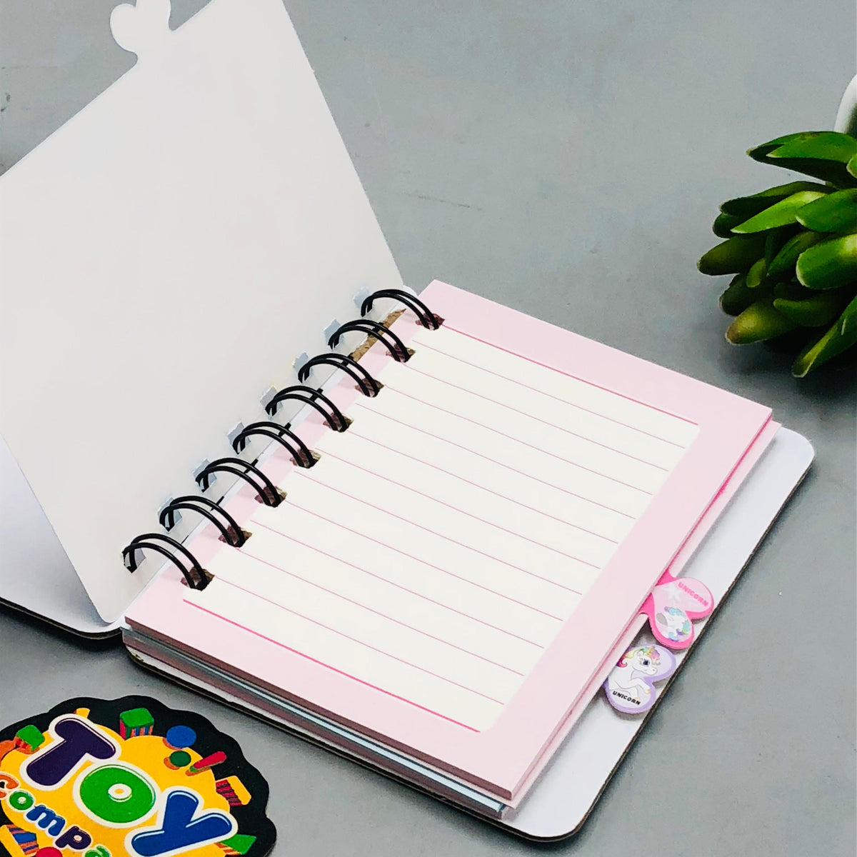 4.5" Unicorn Mini Pocket Diary - 1Pc