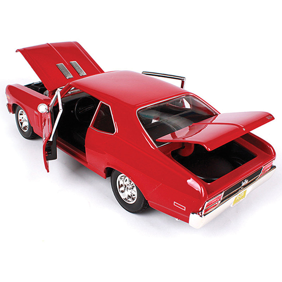 Maisto 1:18 Diecast 1970 Chevrolet Nova Ss Coupe - Red