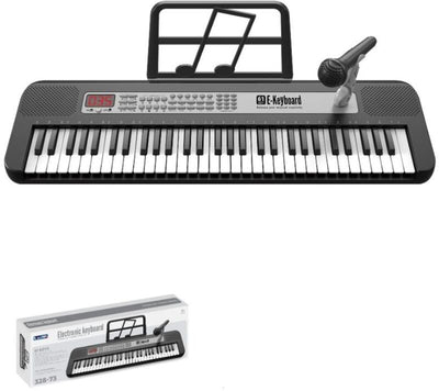 61 Keys Electronic Musical Keyboard Piano With Mic
