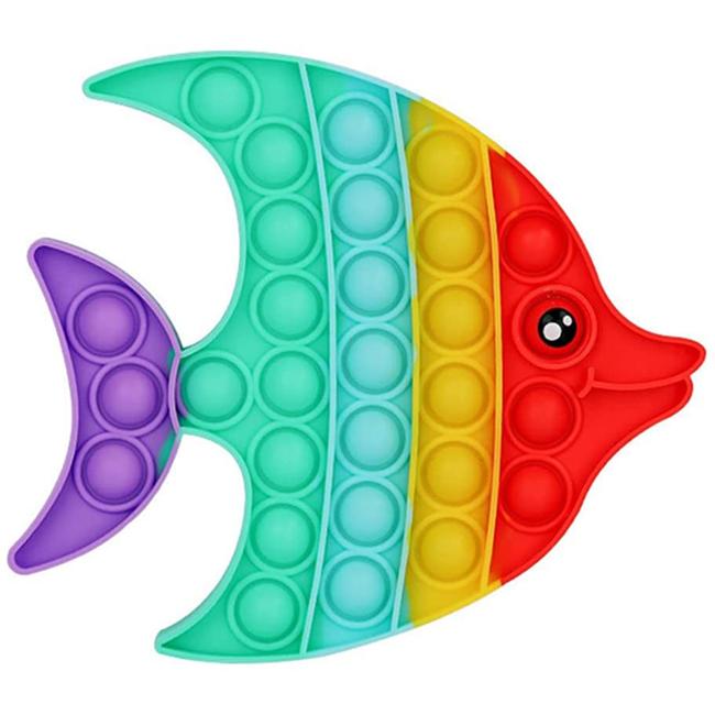 Push Pop It Bubble Fidget - Fish