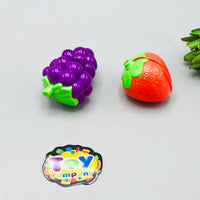 17Pcs Pretend Play Vegetable & Fruit Cutting Set
