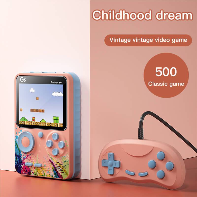G5 Handheld Video Game- 500 Games