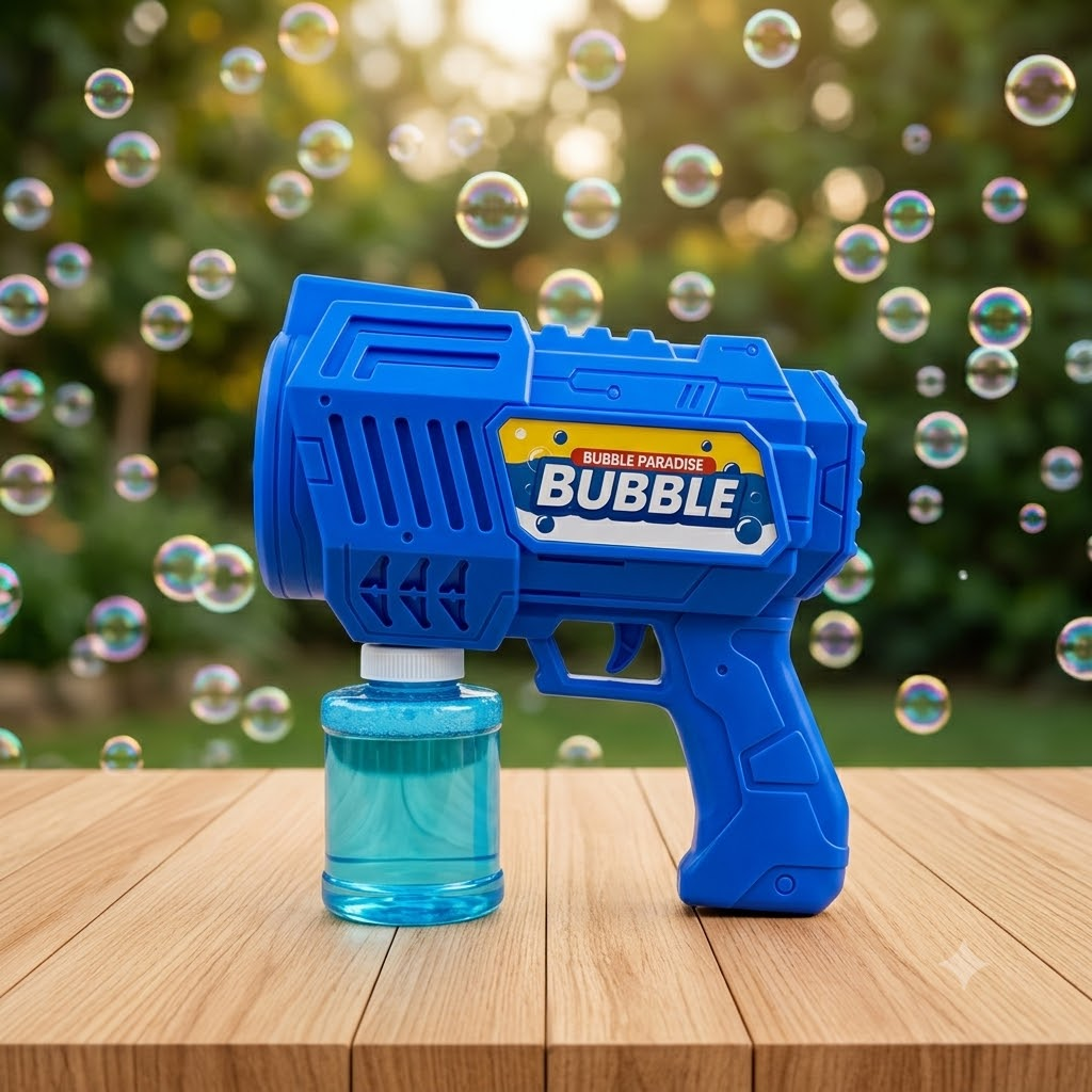 40 Holes Rocket Bubble Machine