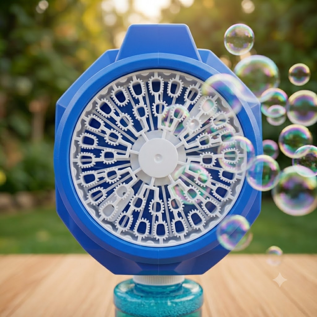 40 Holes Rocket Bubble Machine