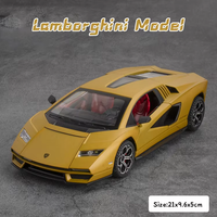 1:24 Diecast Lamborghini Countach LPI 800-4 Model Car