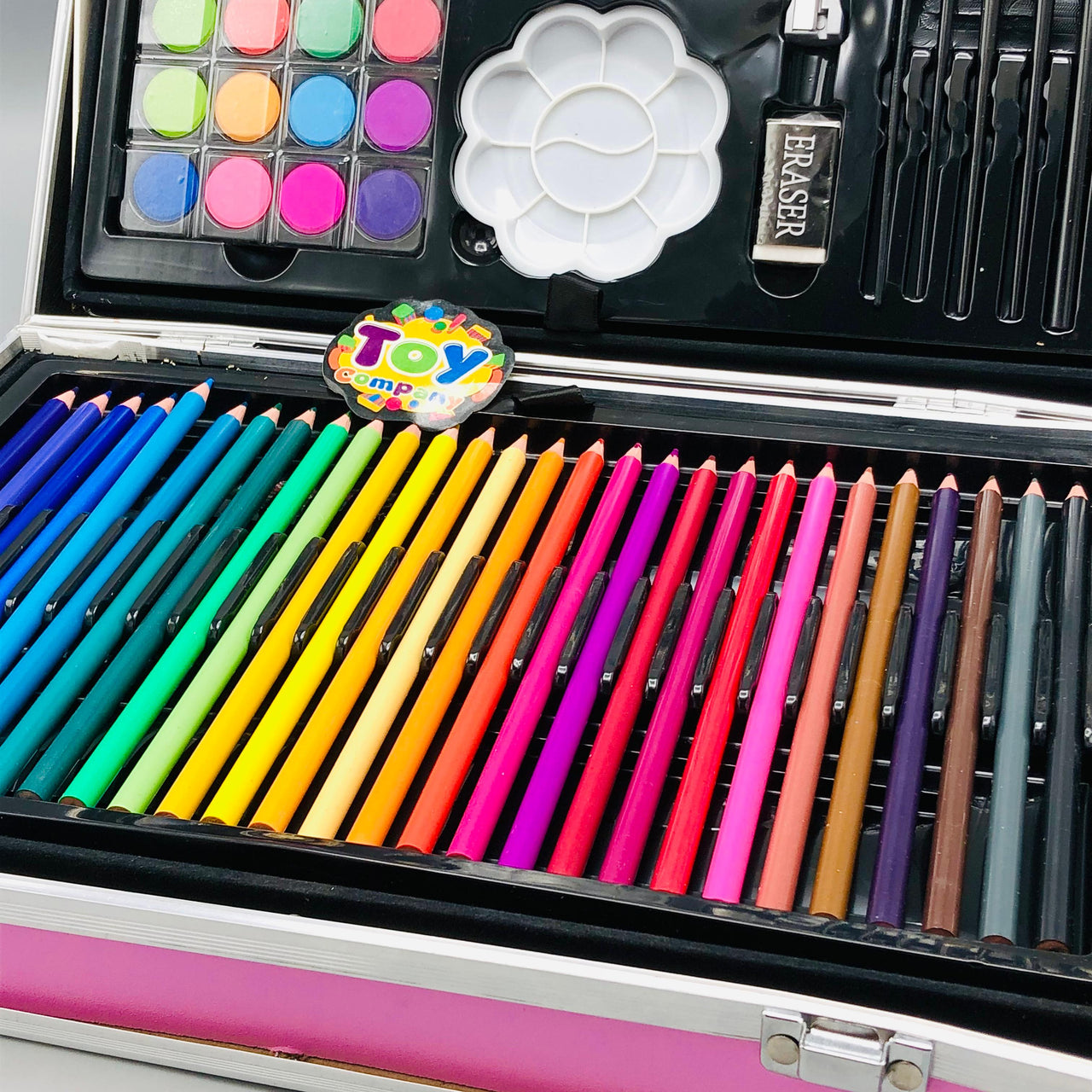 145Pcs Premium Hello Kitty Themed Kids Painting Kit Briefcase