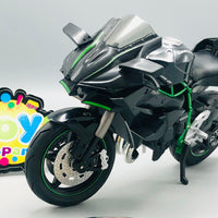 1:9 Diecast Kawasaki Ninja H2R Bike Model