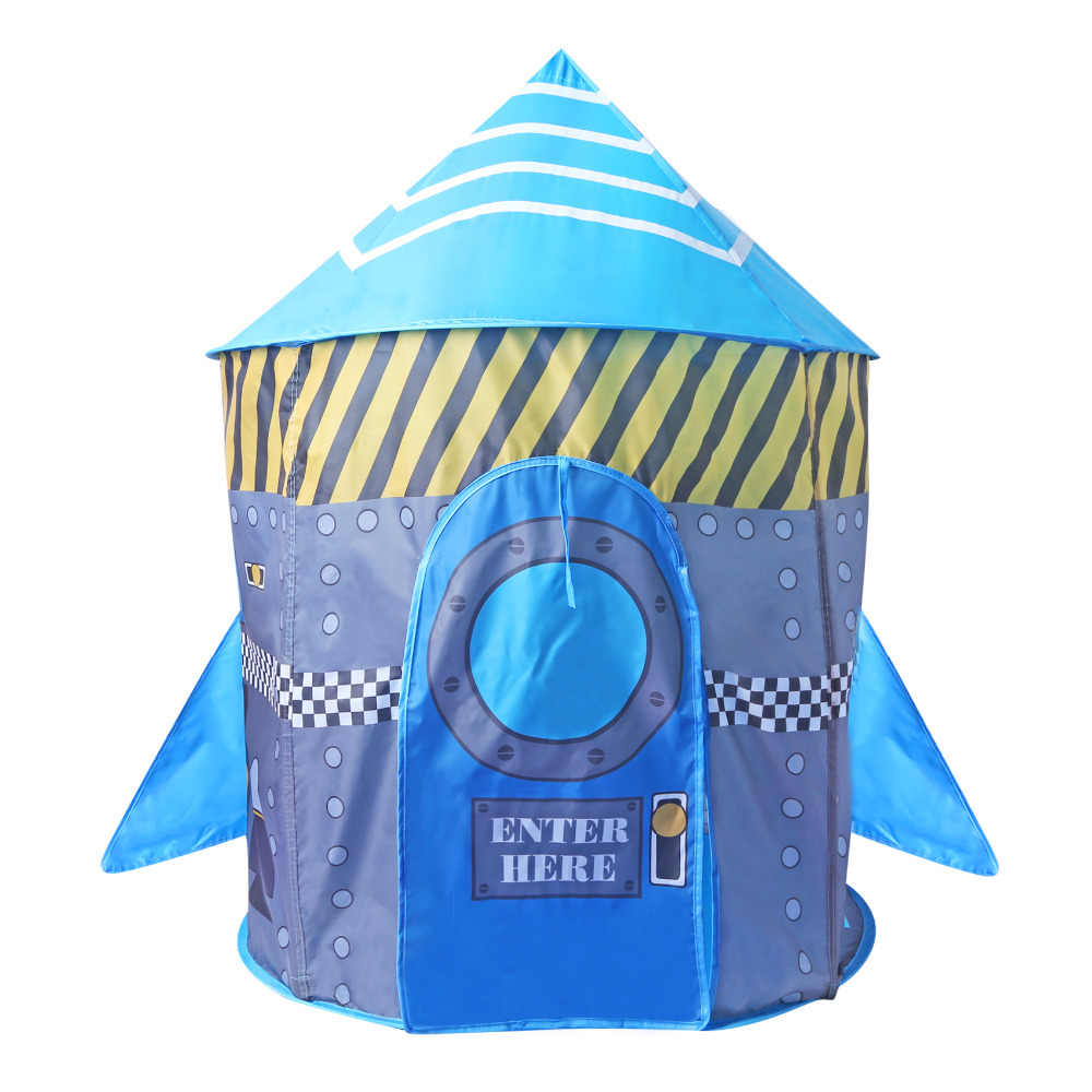 41" Large Rocket Ship Play Tent