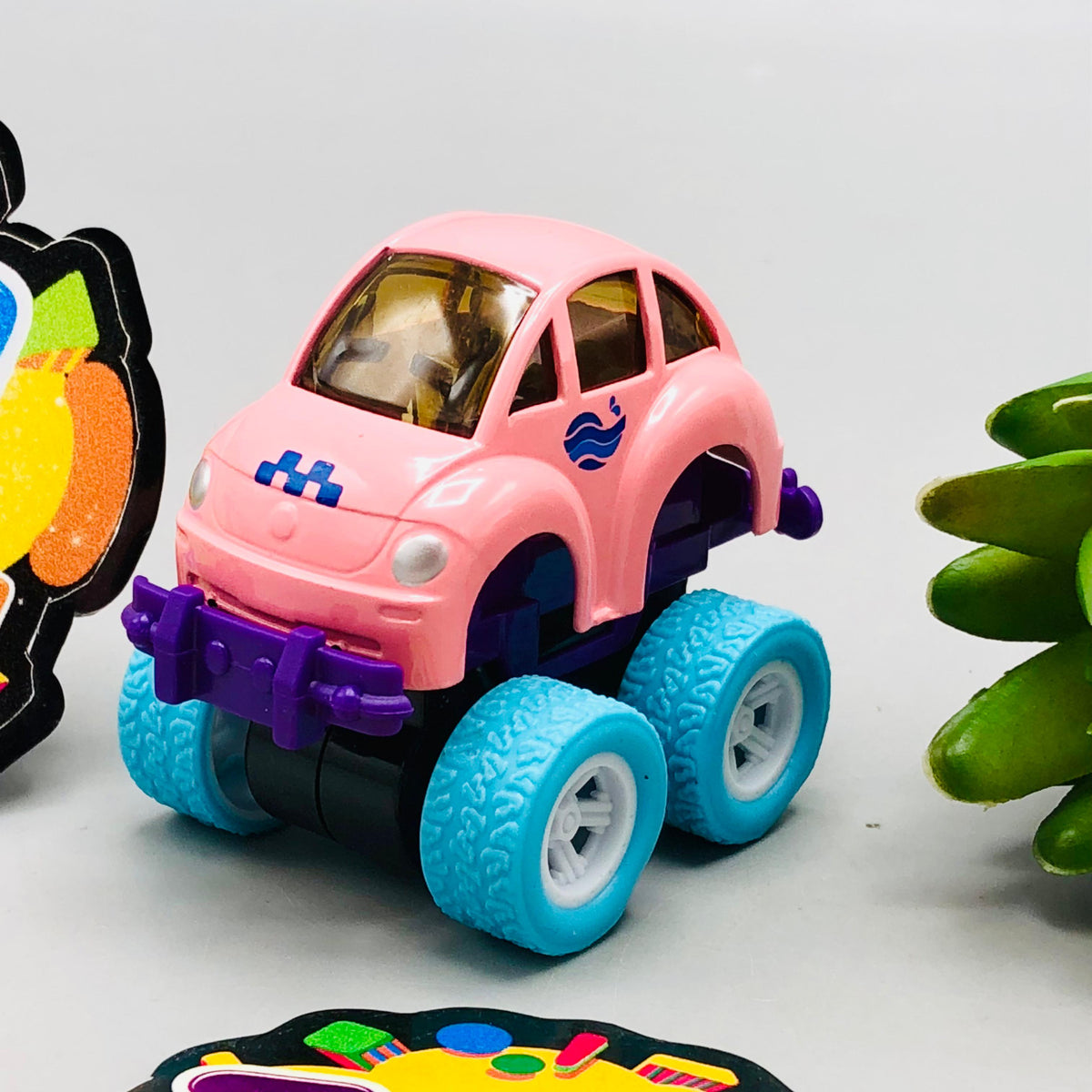 1Pc Cute Mini Diecast Pullback Racing Car - Assortment