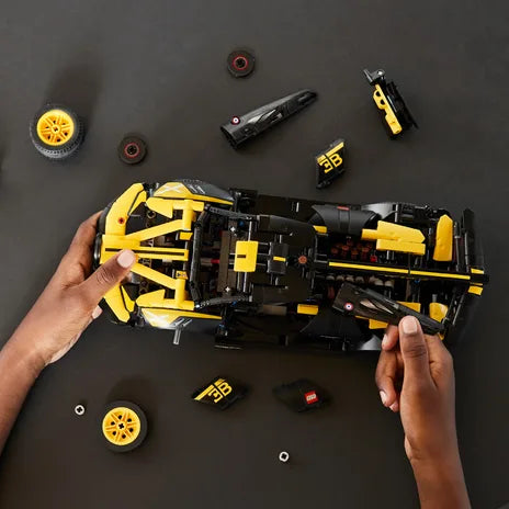 2.4GHz RC DIY LEGO Bricks Bugatti Model - 372Pcs