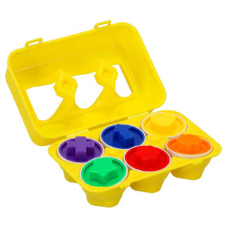 6Pcs Match Smart Egg Puzzle Toy