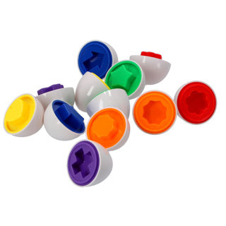 6Pcs Match Smart Egg Puzzle Toy