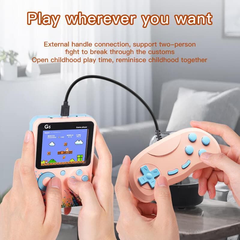 G5 Handheld Video Game- 500 Games